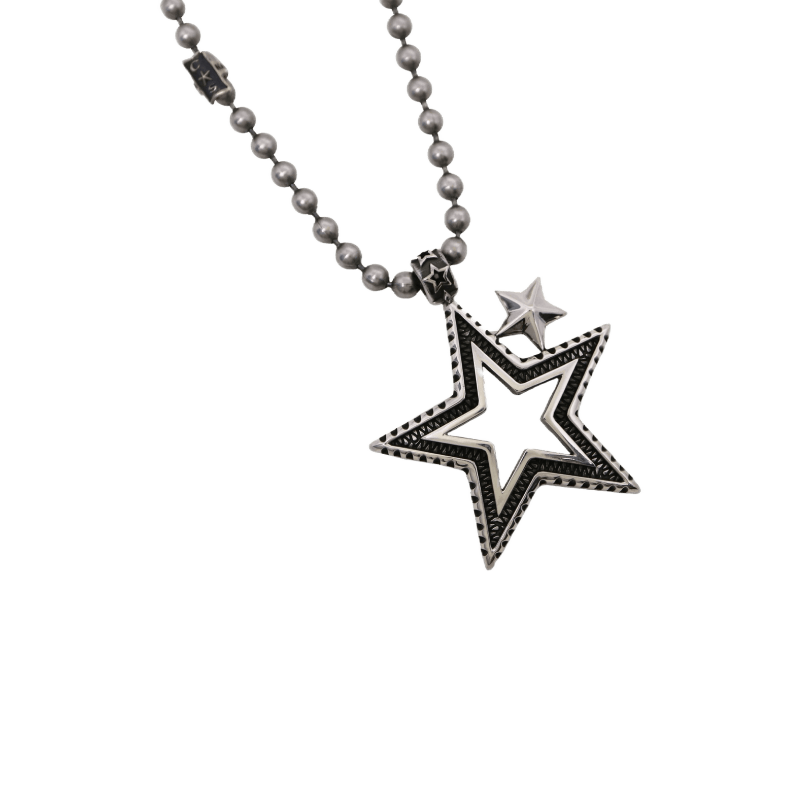 Cody Sanderson Cutout Star Squared Pendant - Native Feather Cody Sanderson Cutout Star Squared Pendant - Native Feather