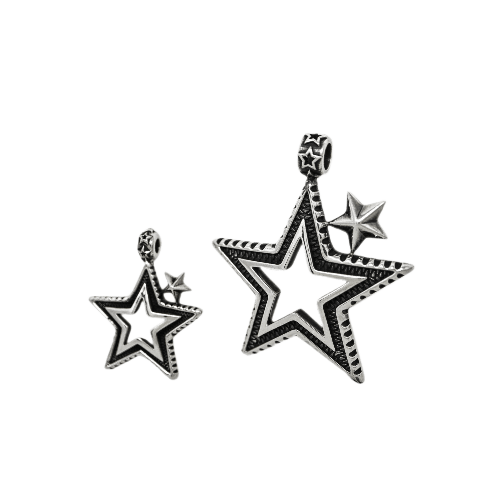 Cody Sanderson Cutout Star Squared Pendant - Native Feather