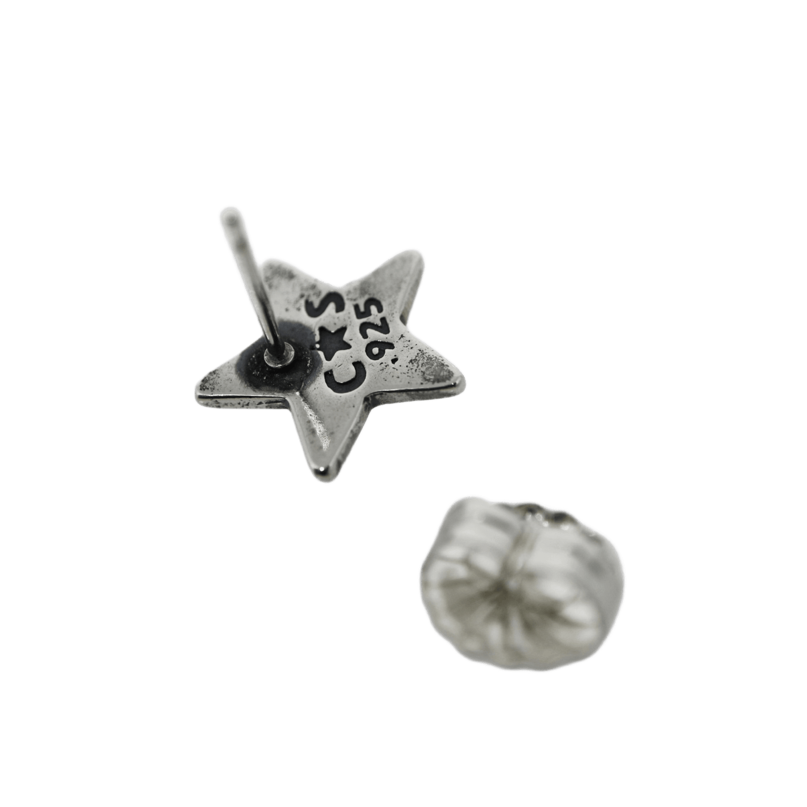 正規品 CODY SANDERSON シルバー STAR PIERCE ピアス Cody Sanderson Large Star Stud Pierced Earring - Native