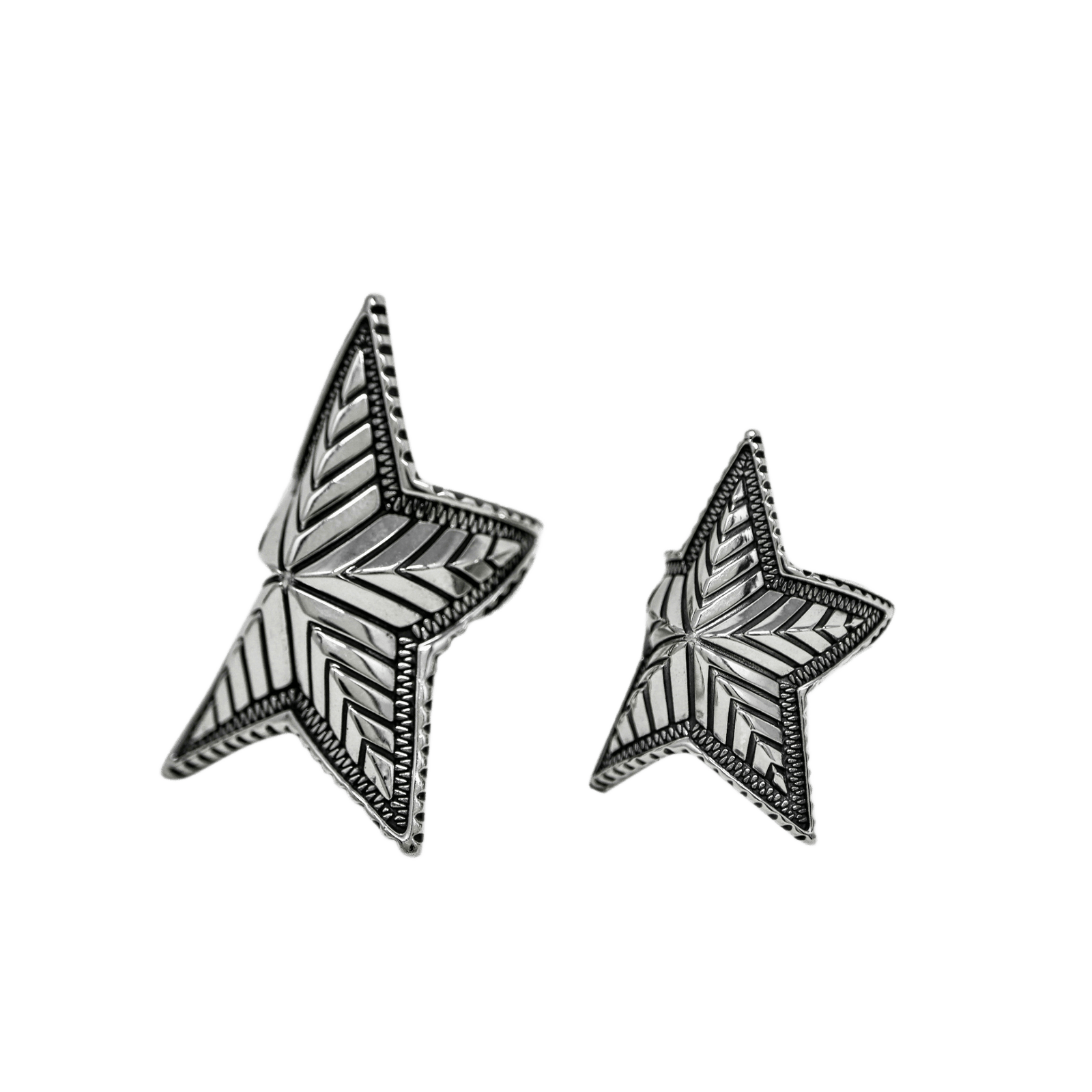 Cody Sanderson Small Depp Star Ring - Native Feather | 日本の Cody Sanderson Small Depp Star Ring - Native Feather | 日本の