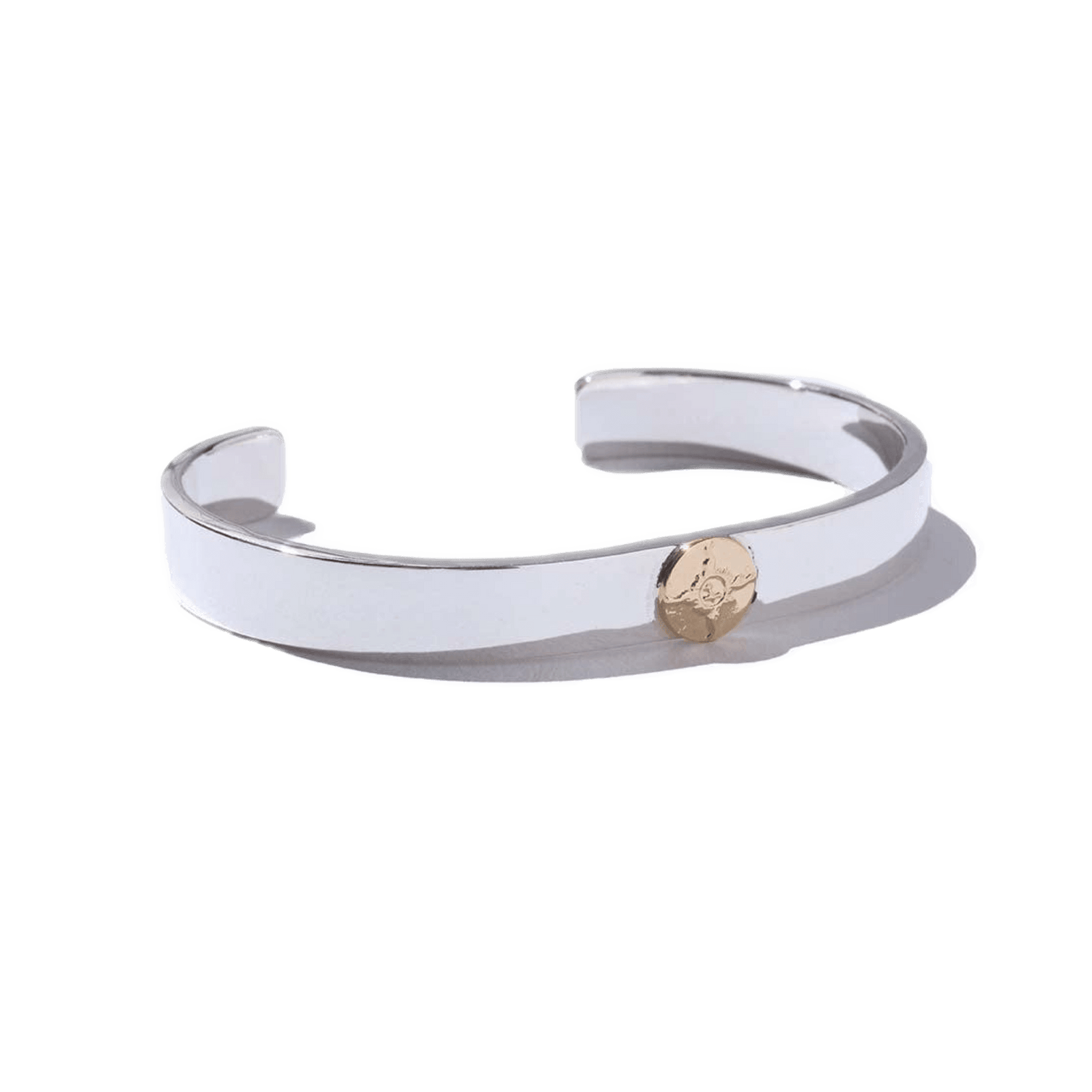 First Arrow&#39;s 18K Gold &quot;Sunburst&quot; 8mm Standard Bangle