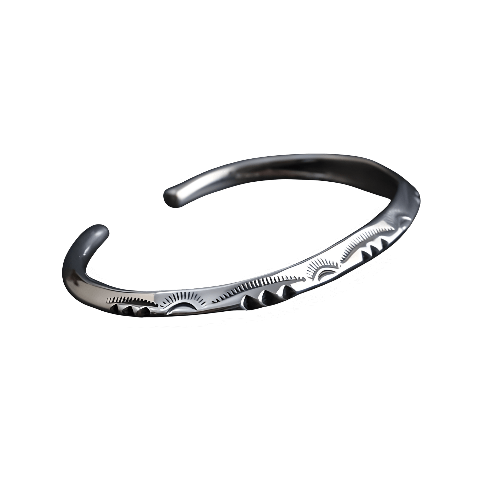 Larry Smith Thin Triangle Bracelet - Native Feather | 日本のGoro's Larry Smith Thin Triangle Bracelet - Native Feather | 日本のGoro's