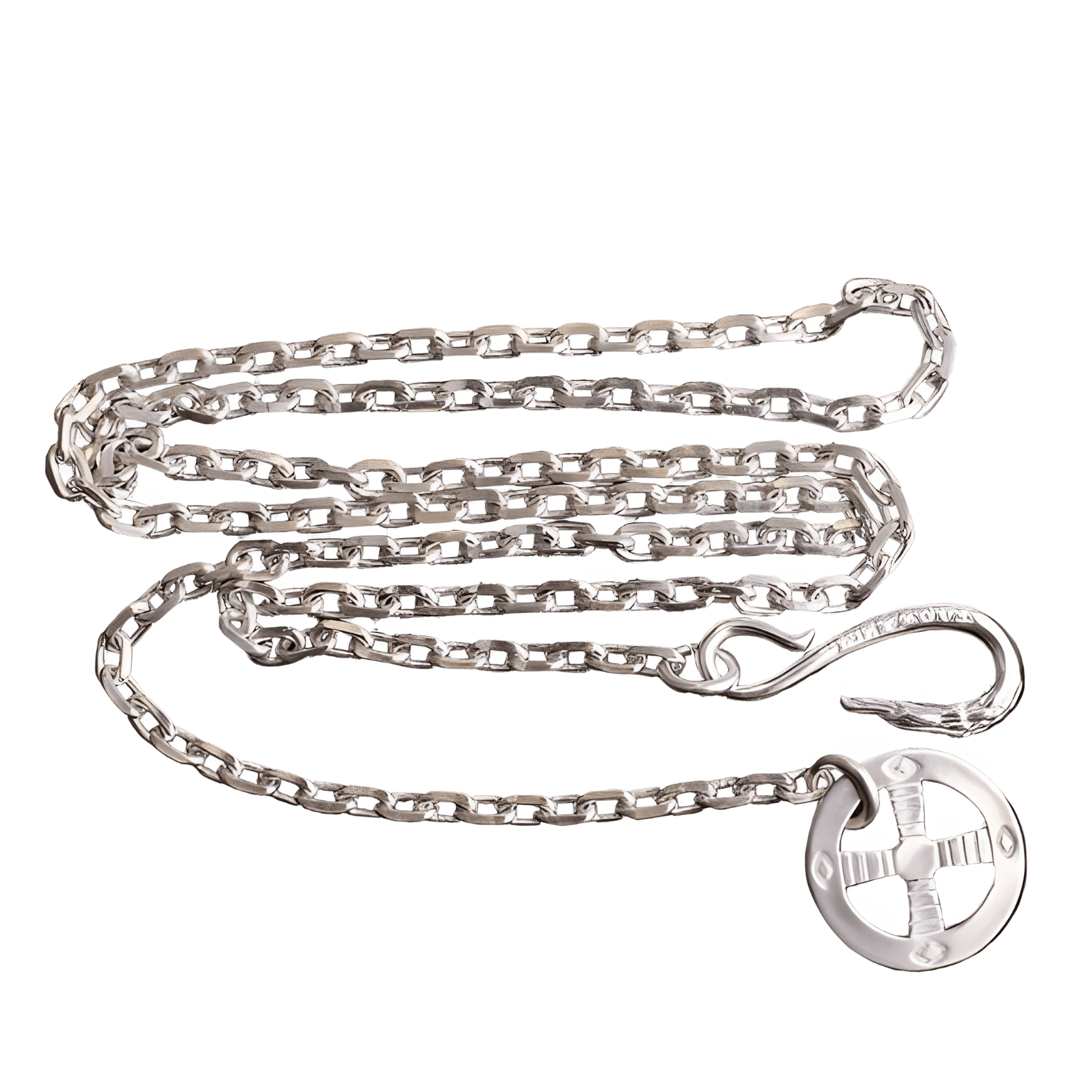 Tady King Eagle Hook Cross Wheel Chain - Native Feather | 日本の Tady King Eagle Hook Cross Wheel Chain - Native Feather | 日本の