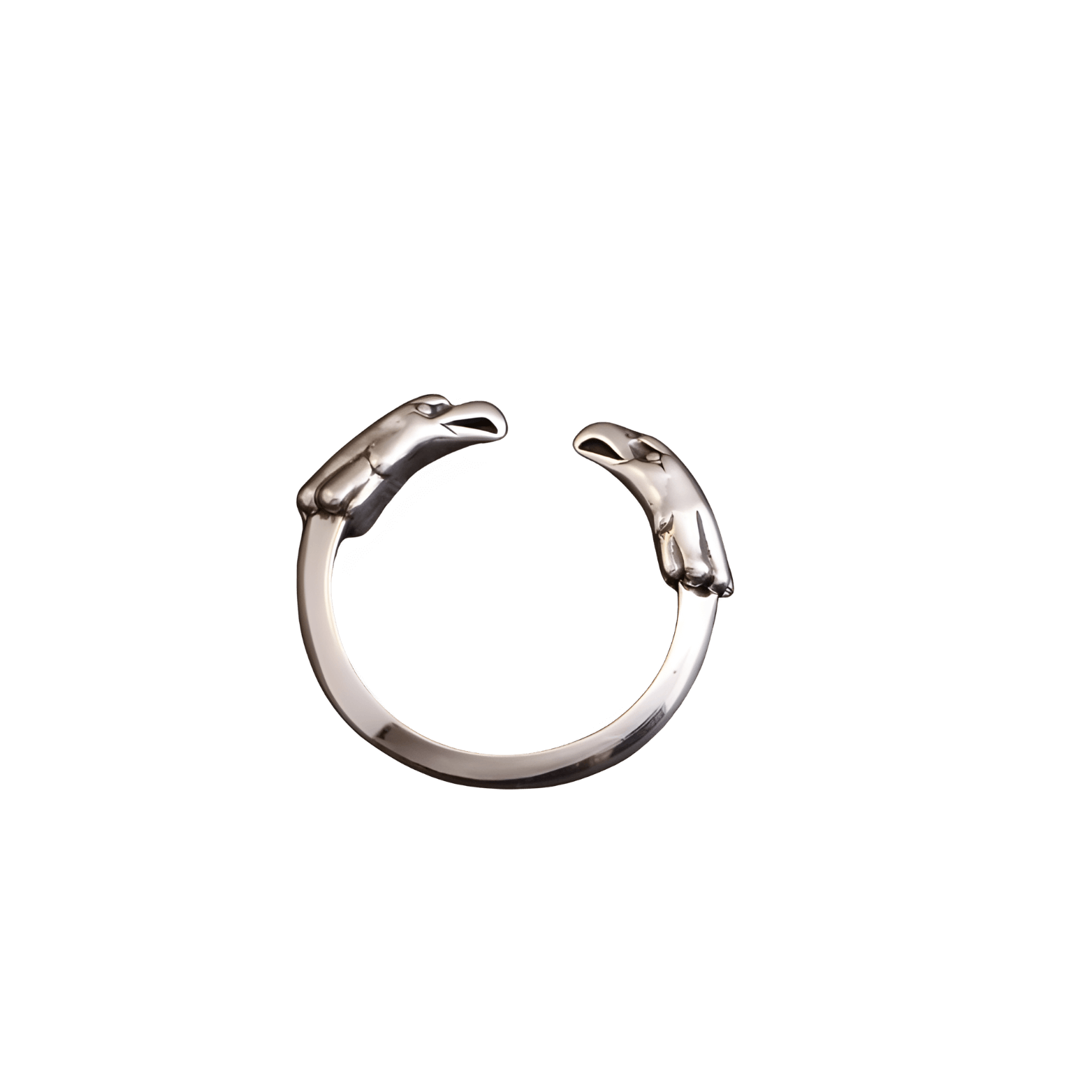 Larry Smith Double Eagle Head Ring - Native Feather | 日本のGoro's 