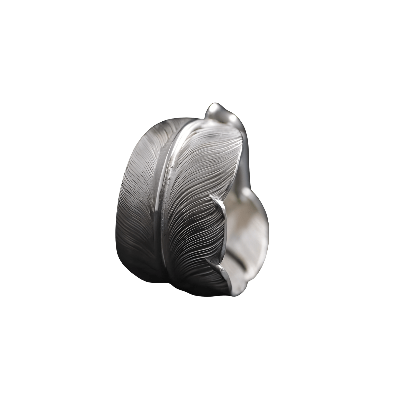 Larry Smith Eagle Head Feather Ring - Native Feather | 日本の Larry Smith Eagle Head Feather Ring - Native Feather | 日本の