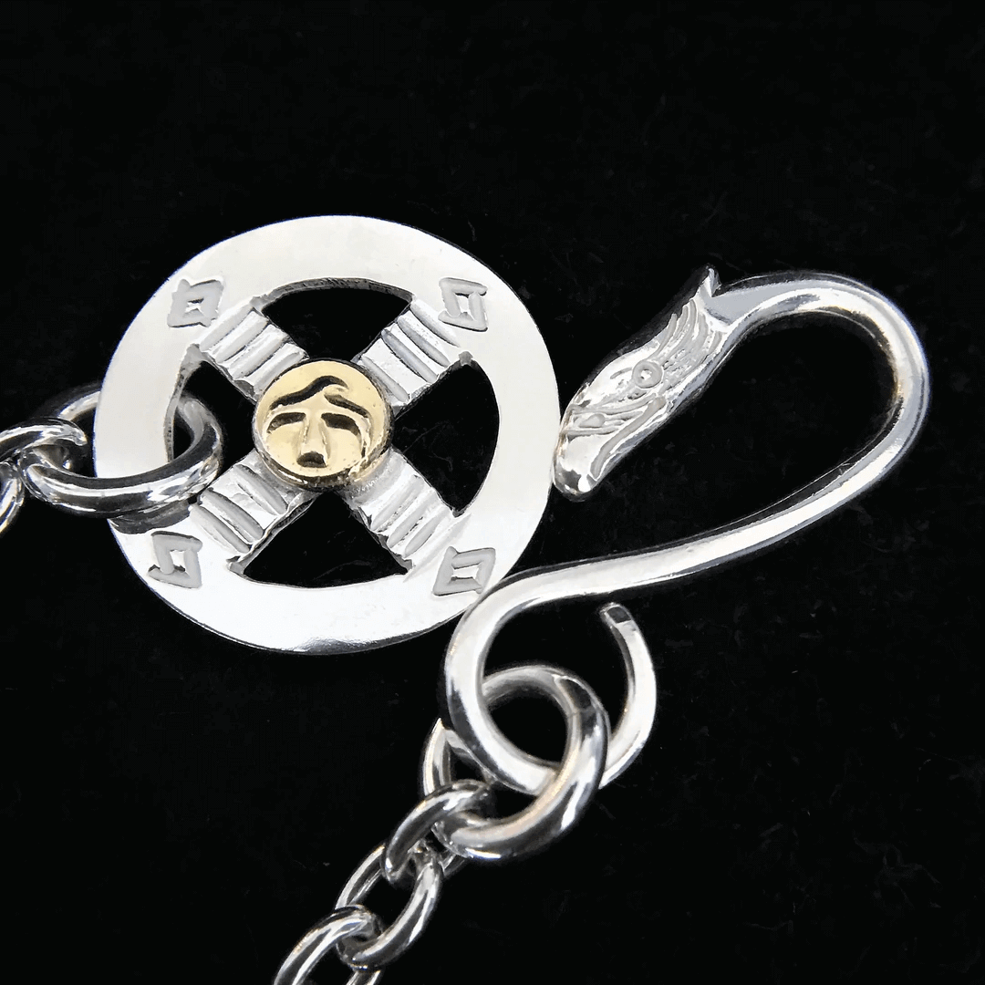 Goros Round Chain With Wheel