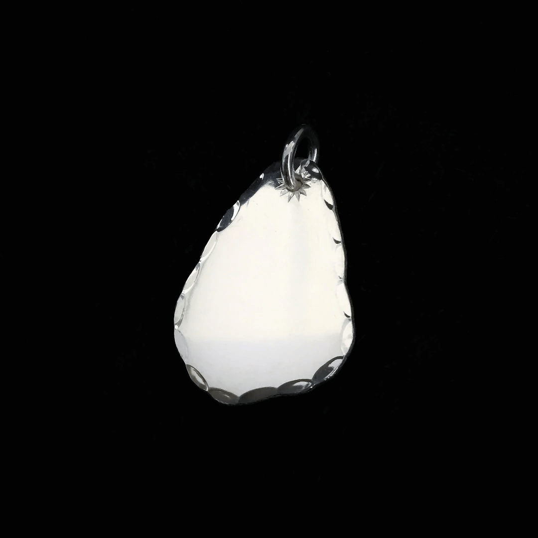 Goros Silver Rope Turquoise Stamp - Metal (Large)