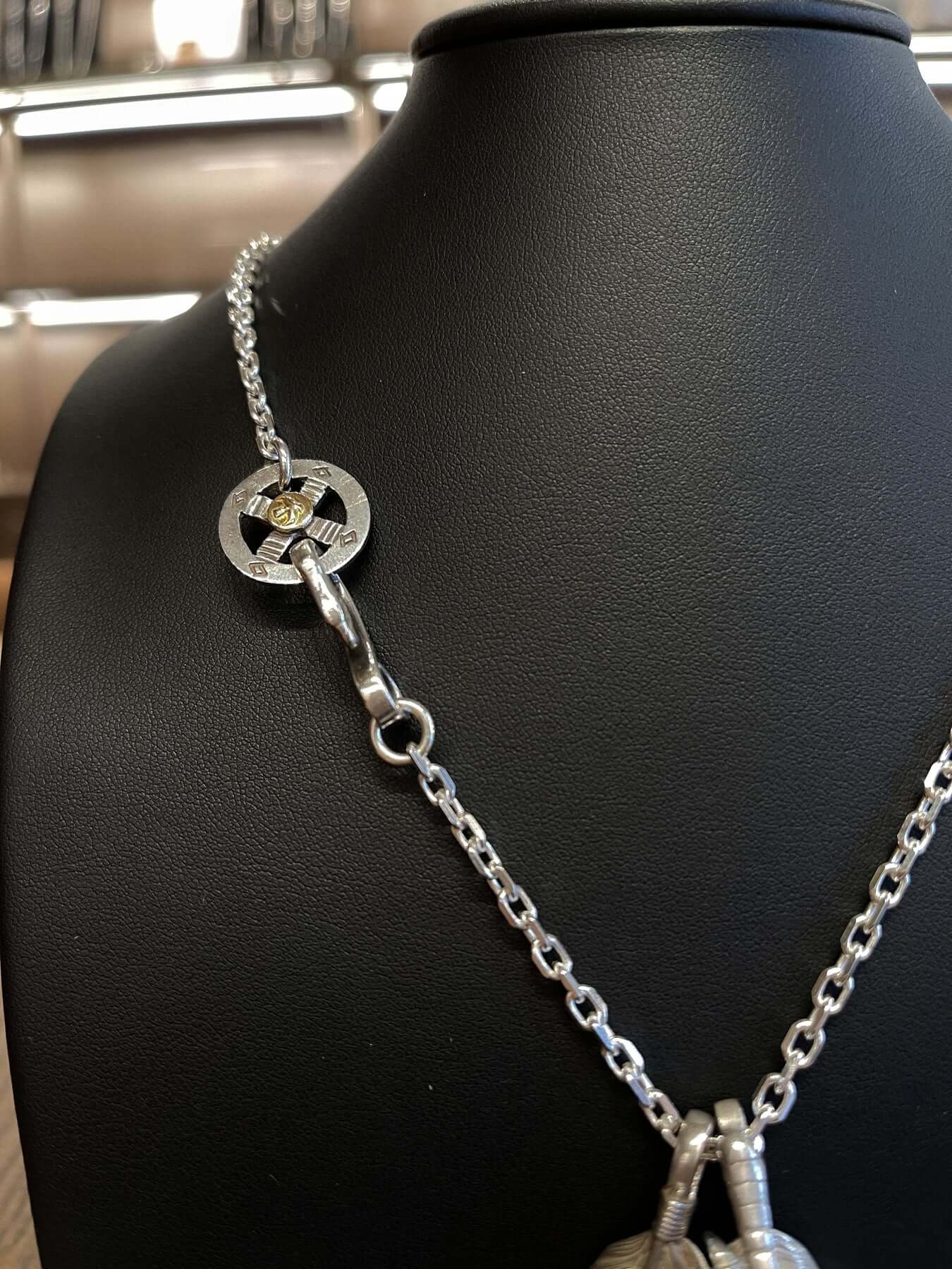 Goros Double Feather (Gold Rope Turquoise Feather) Setup