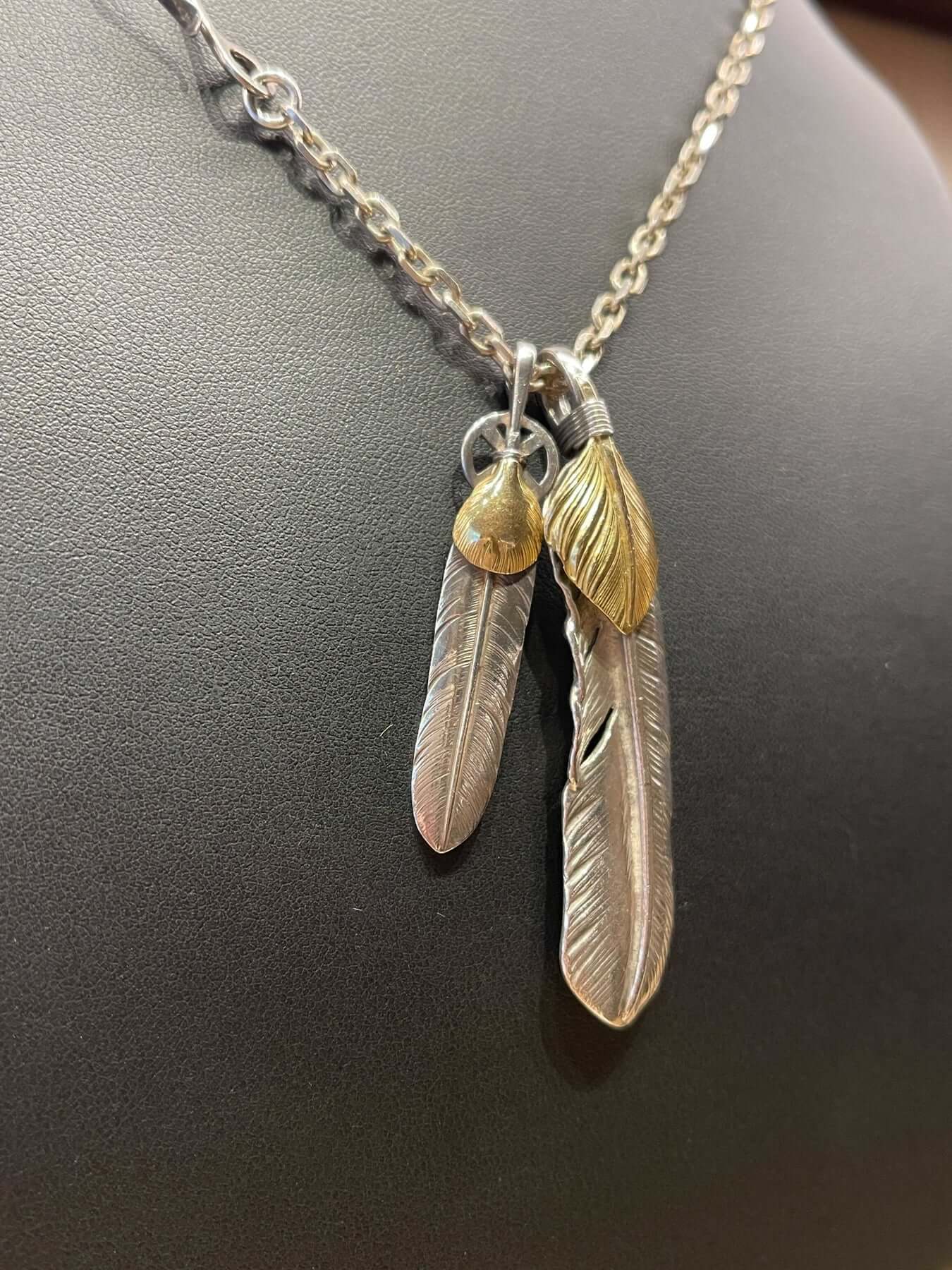 Goros Gold Top Feather and Heart Wheel Feather Setup