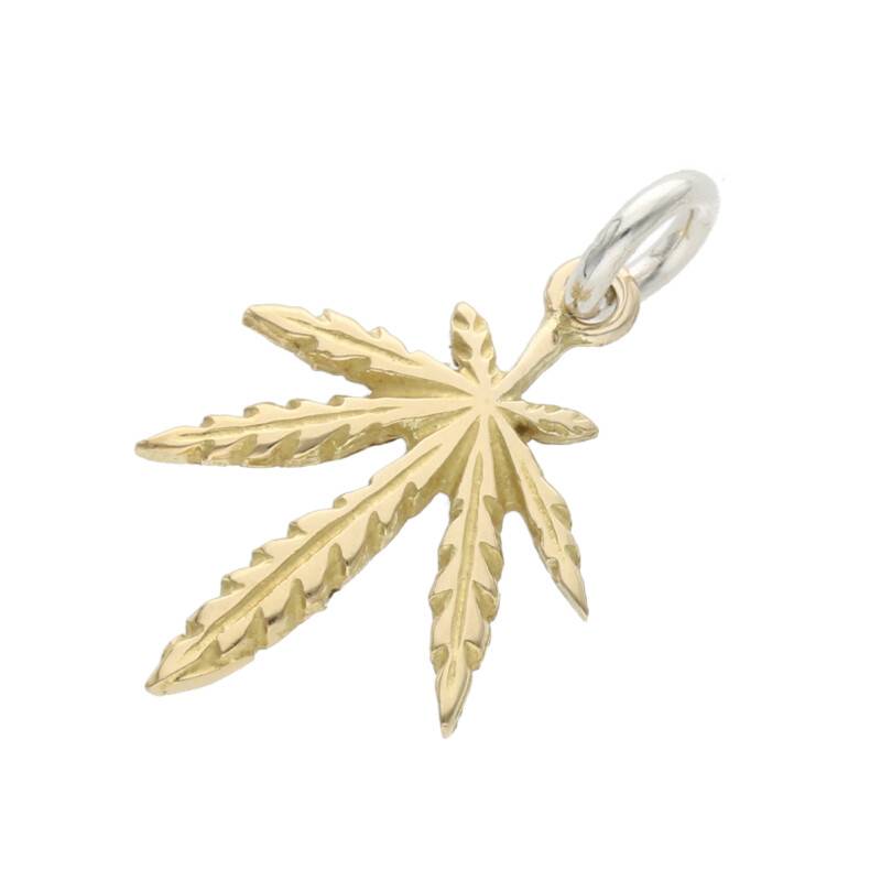 Gold Grass Pendant - Small | Goro&#39;s Feather Authorized Dealer