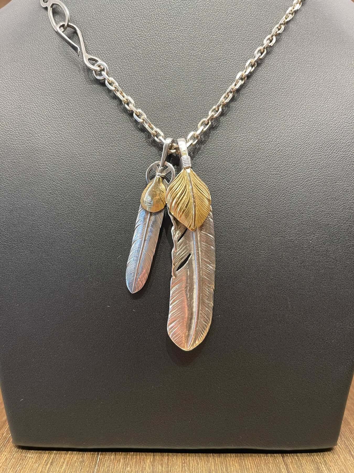 Goros Gold Top Feather and Heart Wheel Feather Setup