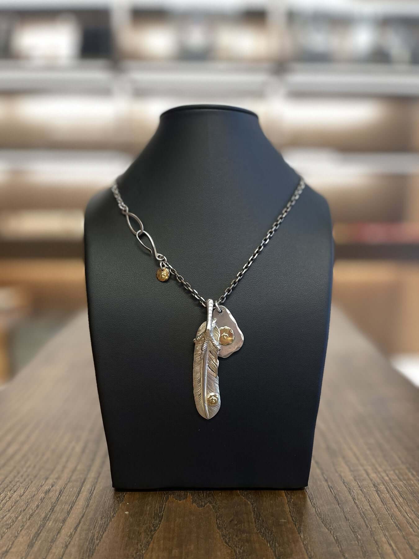 Goros Silver Claw Feather Setup With K18 Metal