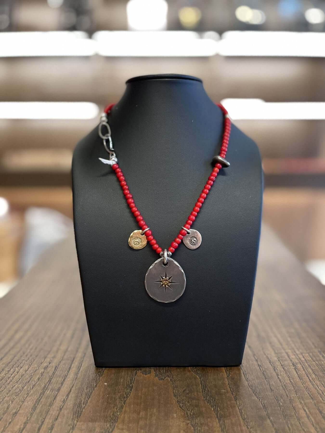 A&G Sanctuary Crown Pendant チェーンあり 喜平チェーンネックレス ステンレス [c056] | ネックレス