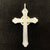 All Gold Wheel Cross Pendant - Silver &amp; Gold | Goros Feather Authorized Dealer
