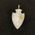 Arrowhead with K18 Gold-Metal on Side - Large | Goro&#39;s Feather Authorized Dealer