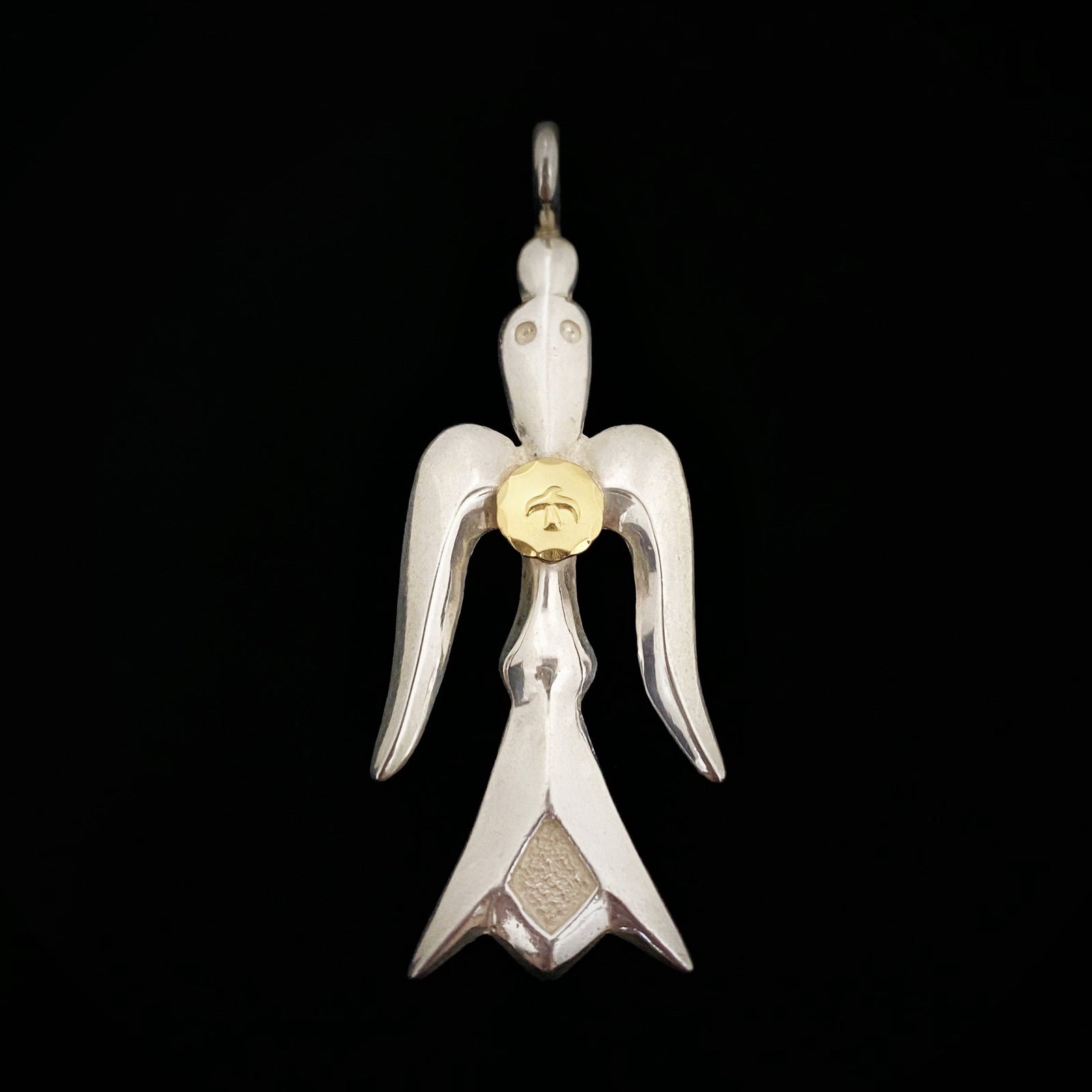 Bird Turquoise with 18K Gold | Goros Authorized Dealer