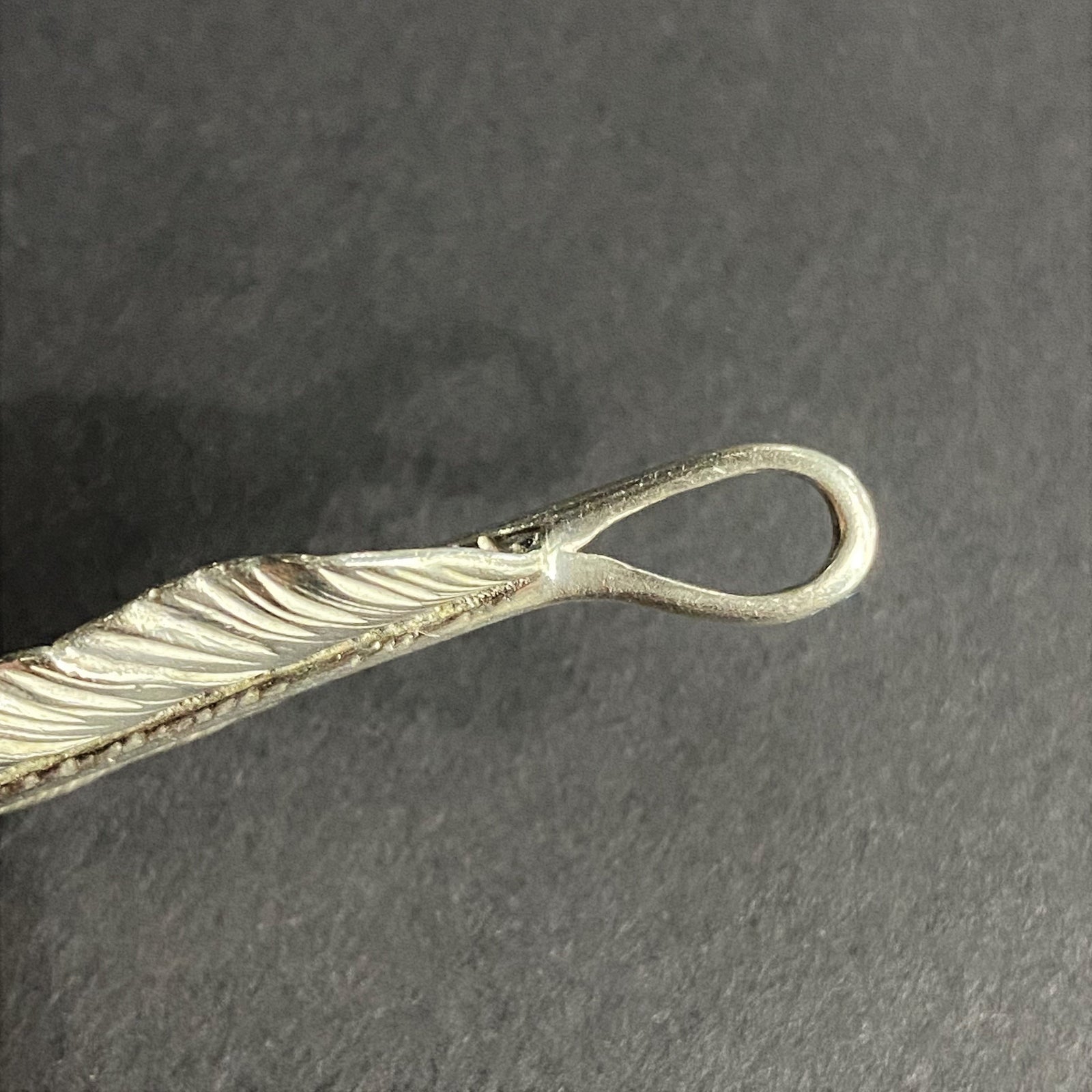 Gold Tip Feather - Facing Left | Goro&#39;s Feather Authorized Dealer