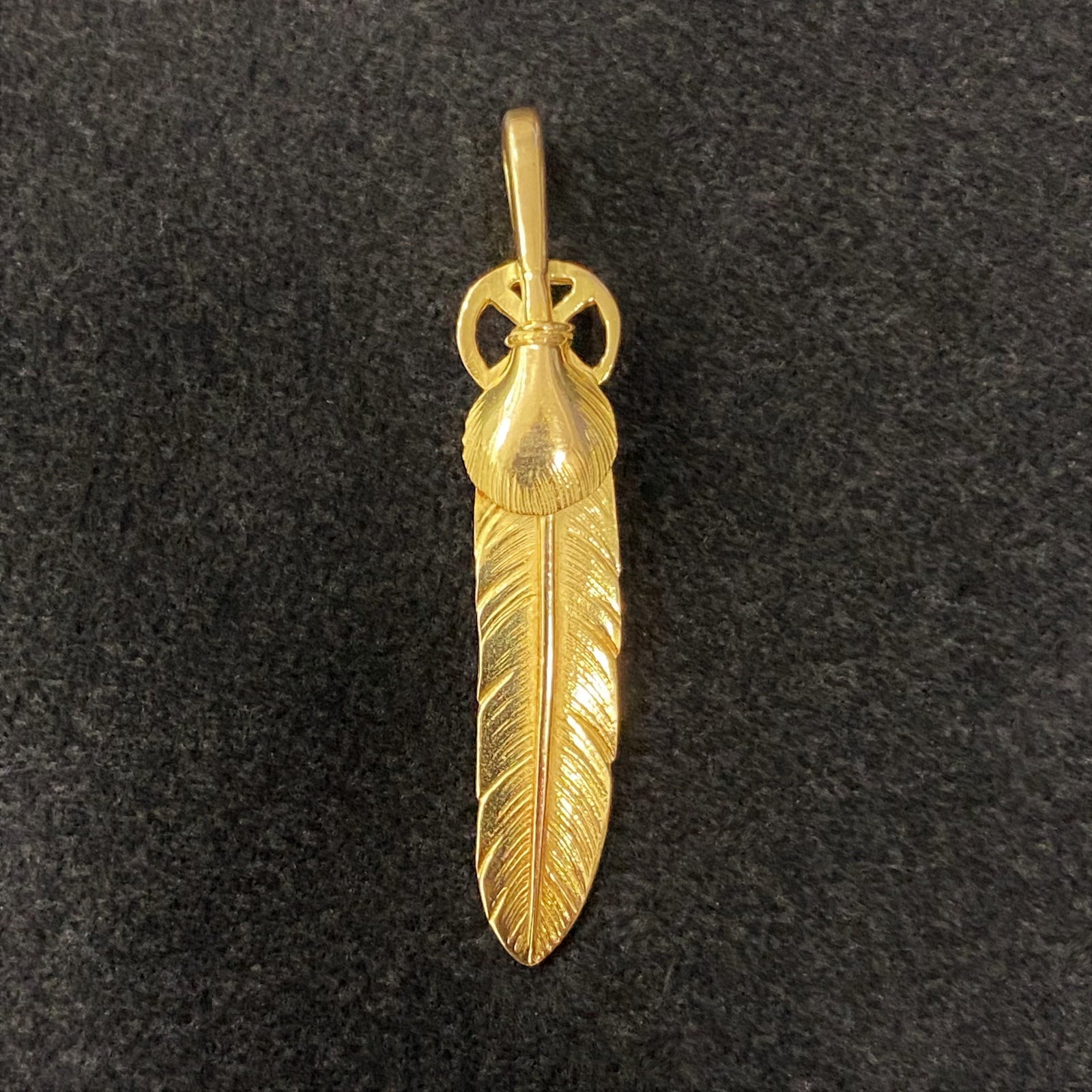 Heart Wheel Feather - 18K Gold | Goros Feather Authorized Dealer