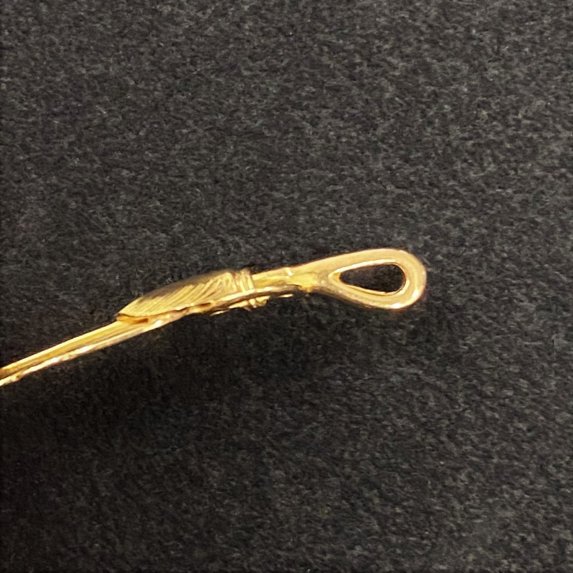 Heart Wheel Feather - 18K Gold | Goro&#39;s Jewelry Authorized Dealer
