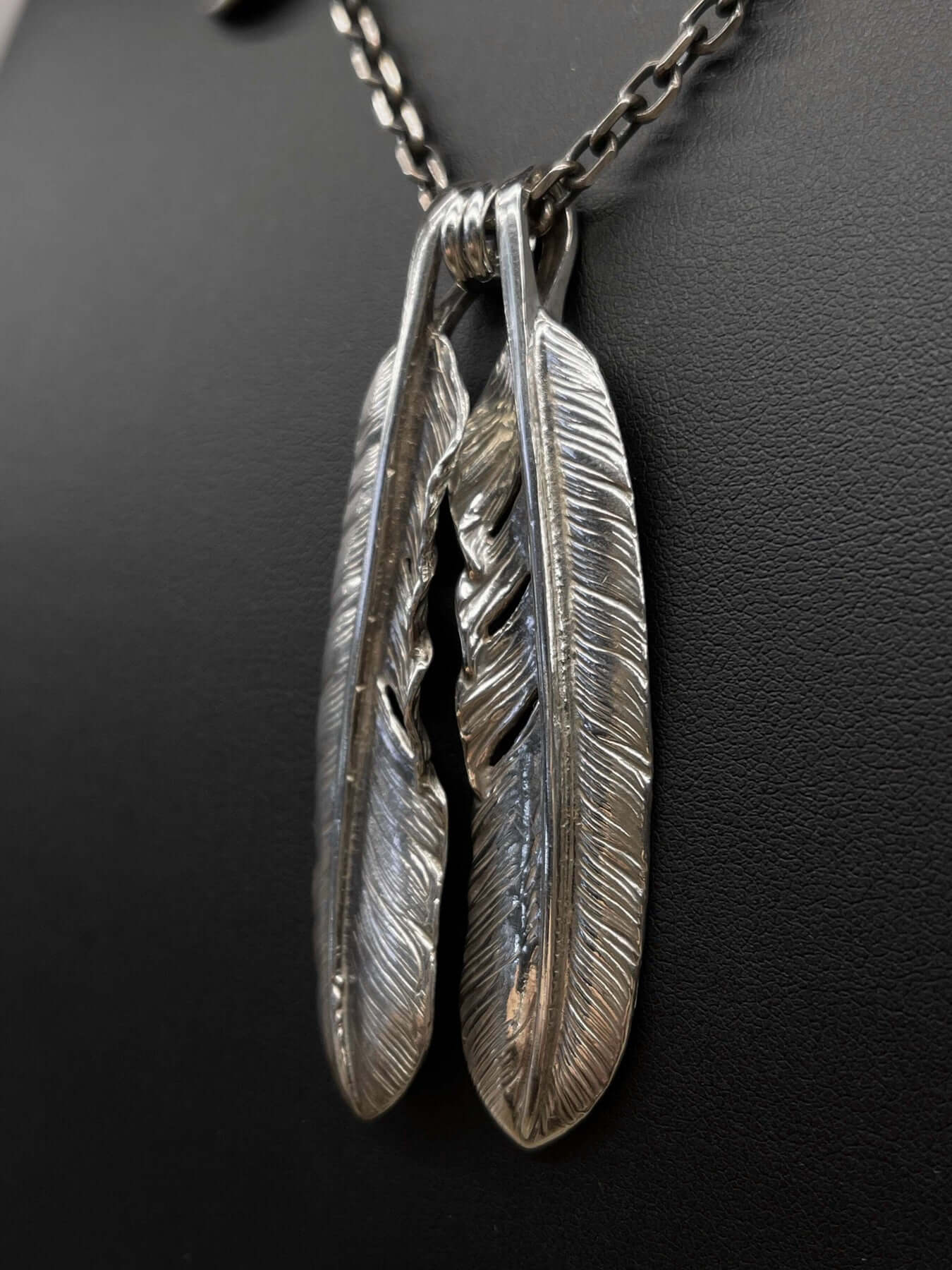 Goros Double Plain Feathers Setup