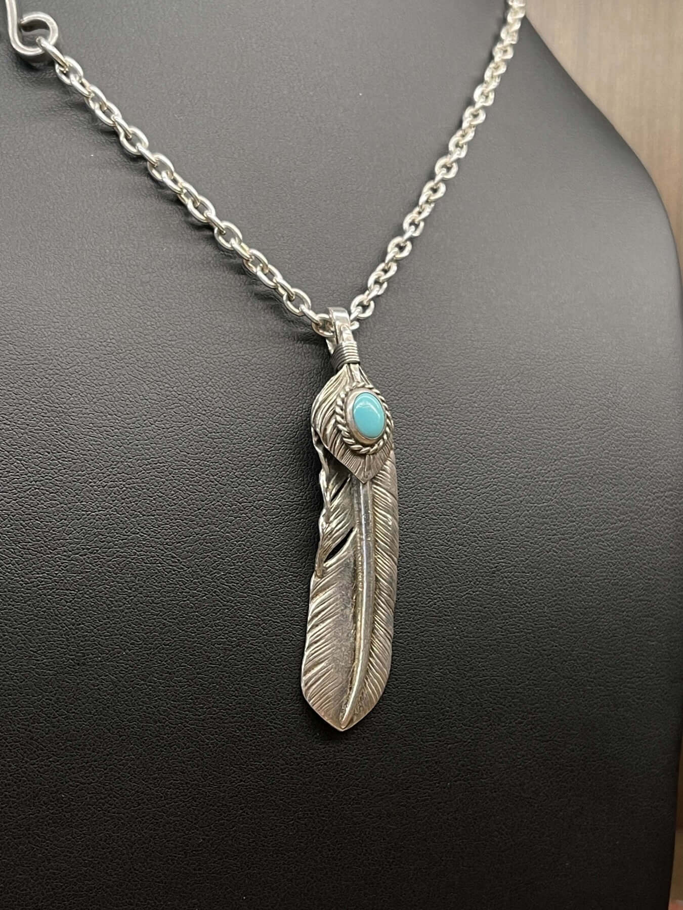 Goros Silver Top Silver Rope Feather Setup