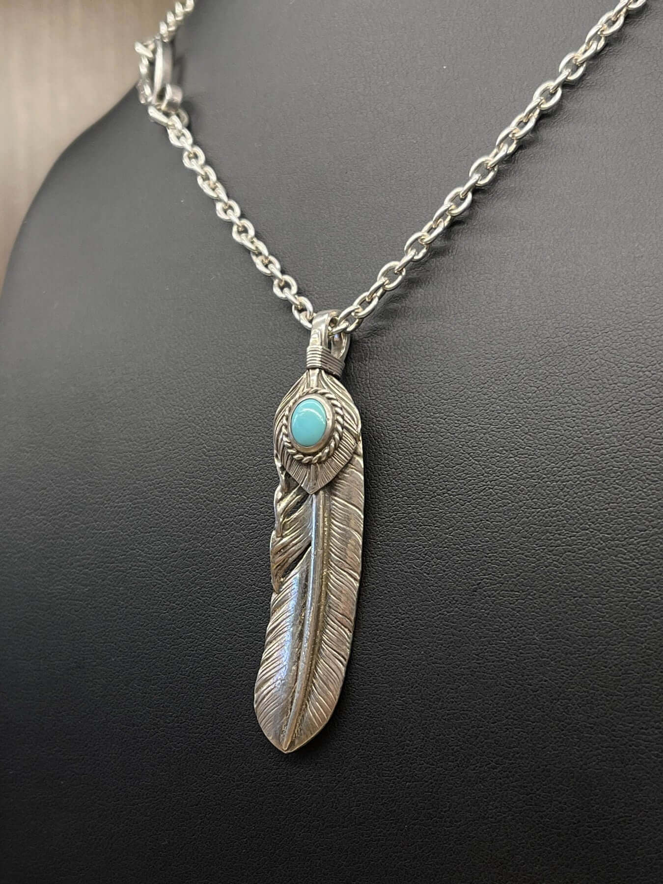 Goros Silver Top Silver Rope Feather Setup