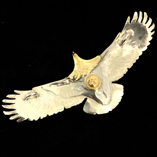Hozho ホゾ　バングル　GOLD EAGLE silver925 18K SilverandGoldEagle_2_600x.jpg?