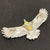 Silver and Gold Eagle  | Goro&#39;s Native Feather Authorized Dealer
