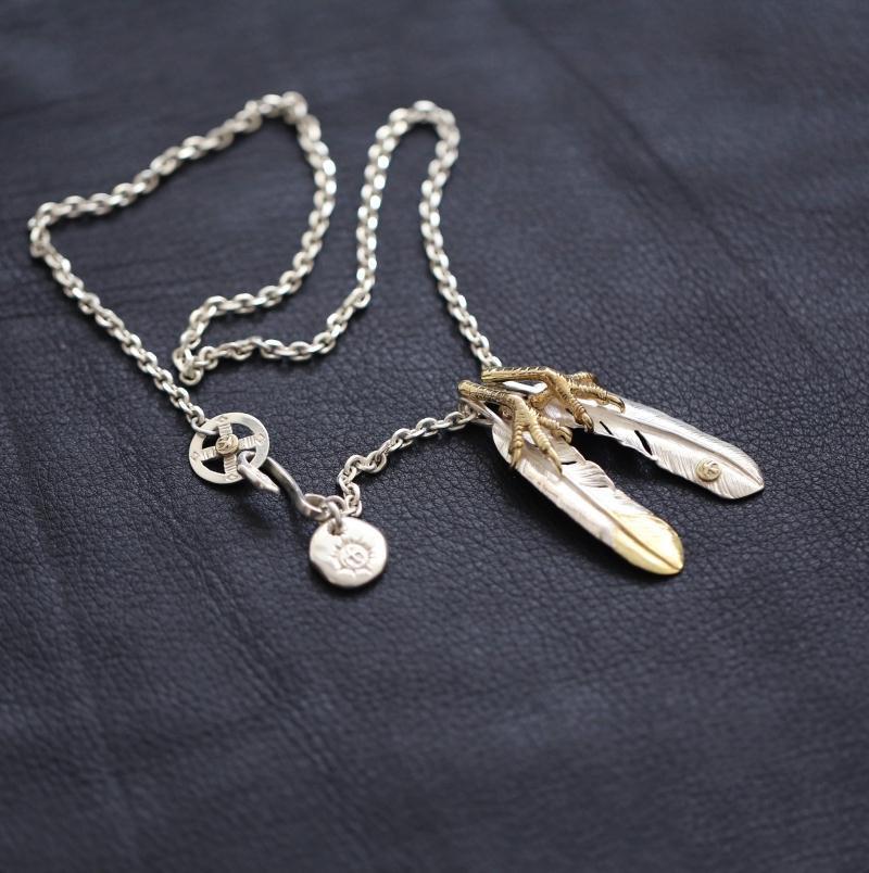 Goros Double Feather With Gold Claw Setup