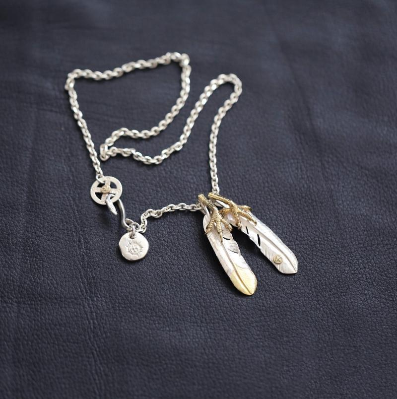 Goros Double Feather With Gold Claw Setup