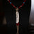 Silver Feather and Red Beads Setup | Goro&#39;s Authorized Dealer