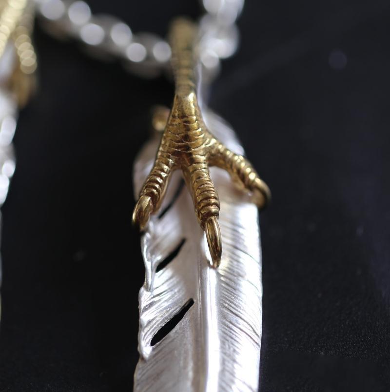 Goros Double Feather With Gold Claw Setup