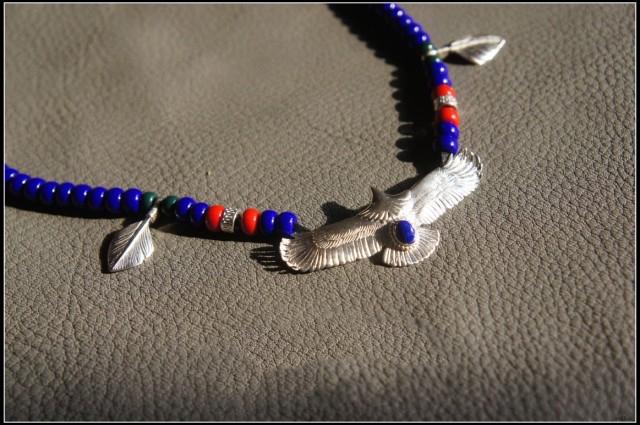 Eagle with Blue Beads Setup | Goros Authorized Dealer