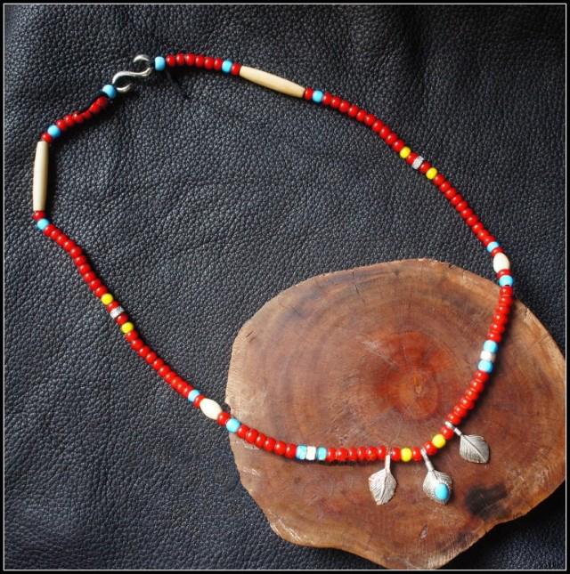 Triple Silver and Turquoise Heart Pendant Setup | Goro&#39;s Feather Authorized Dealer 