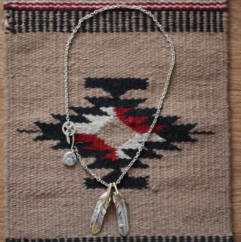 Goros Double Feather With Gold Claw Setup