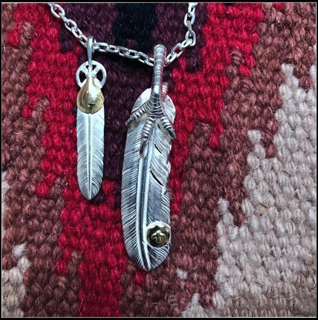 Heart Wheel Feather and Feather with Silver Claw Setup | Goro&#39;s Authorized Dealer