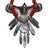 Eagle with Feather and Red Beads Setup | Goros Authorized Dealer