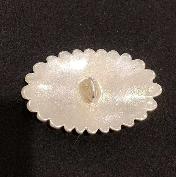 Concho with 18K Gold | Goro&#39;s Feather Authorized Dealer