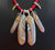 Goros Feather Setup With Red Beads